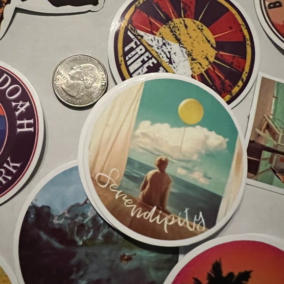Serendipity Outdoor Adventure Journey Wander Traveler Explore Sticker - Picture 5 of 5